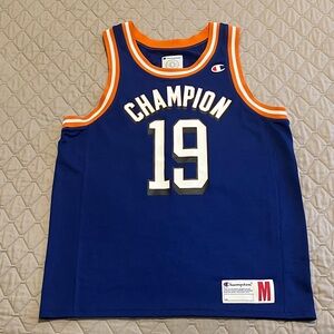 Champion Kids Navy and Orange Jersey
